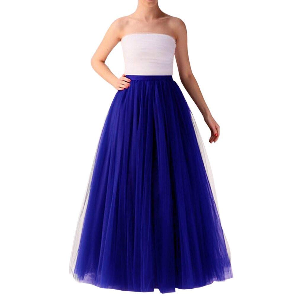 Weibliche Plismatisierte Prinzessin Netzrock für Erwachsene Tutu Tanzrock Stretch Minirock