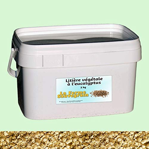 La Ferme Sauvegrain - Arenero Vegetal de eucalipto (2 kg)