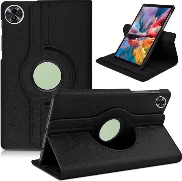 HYPERCASE Flip Case Cover for Realme Pad 2 11.5 inch Leather Stand Smart Case Cover 360° MultiAngle Rotatable Case Cover, Black (B0DCPQNHY9) Amazon Price History, Amazon Price Tracker