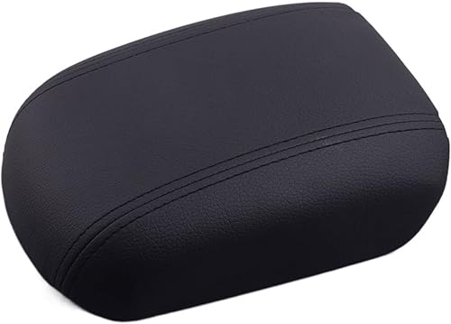 jfqm - Cubierta para reposabrazos de consola central delantera de coche, color negro 96931638 para Chevrolet Cruze 2009 2010 2011 2012 2013 2014