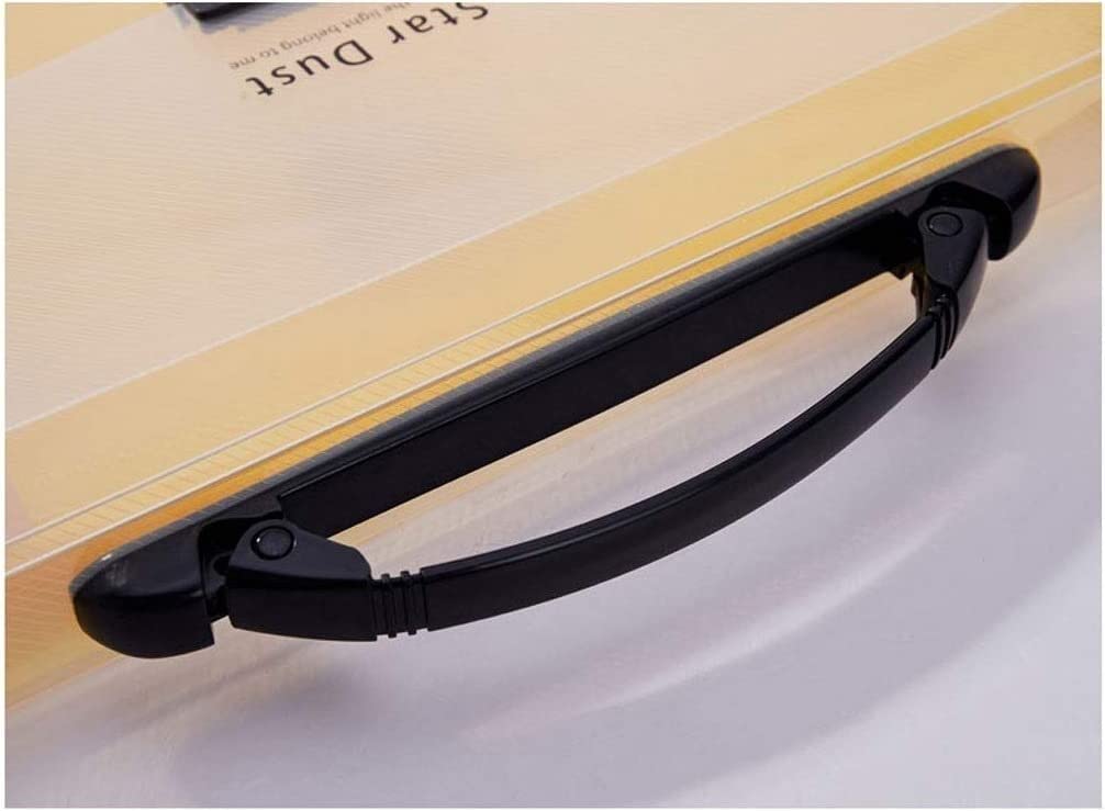 Aktenordner 3PC 13 Taschen-Griff Tragbare Erweiterbare Mehrfarbige A4-Akkordeon-Dateimanager-Geschäftsbüro-Studentengeschenke Mappe Organizer(E)