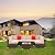 VINGLI 7 Piece Outdoor Patio Furniture Set Wicker, Outdoor Sectional Sofa Set, Patio Conversation Set with Cushion and Glass Table (Brown)