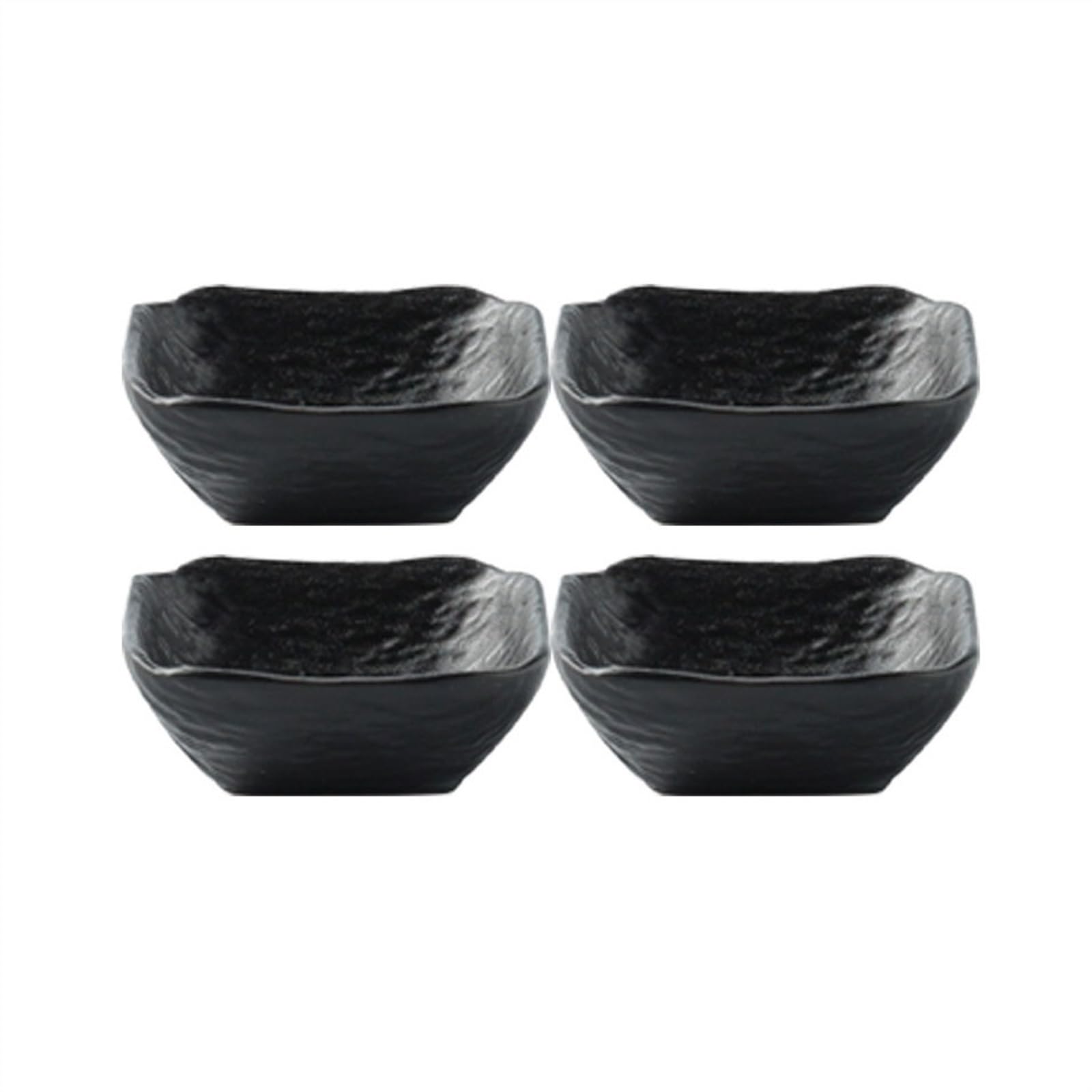 Cenz-888 Snack Dish 4-piece Household Condiment Dish Soy Sauce Fashion Simple Dipping Bowl Snack Appetizer Snacks Plate