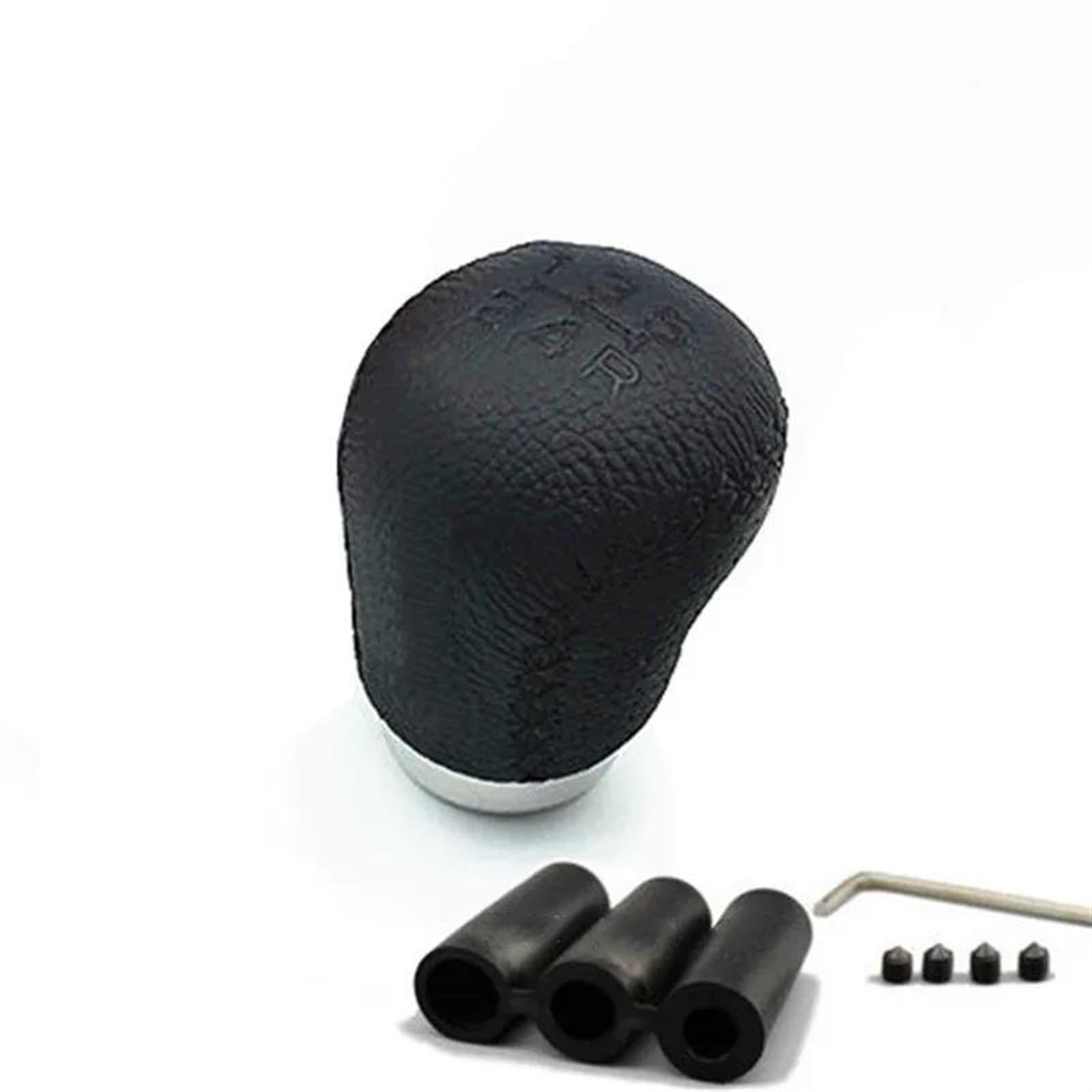 SDCFFC Car Gear Shift Knob Universal Leather Car Gear Shift Knob Replacement for Toyota at MT for Manual Stick Lever Pen GearShifter Gear knob