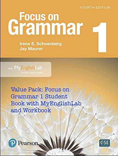 Value Pack: Focus on Grammar 1 Student Book with MyLab English and Workbook