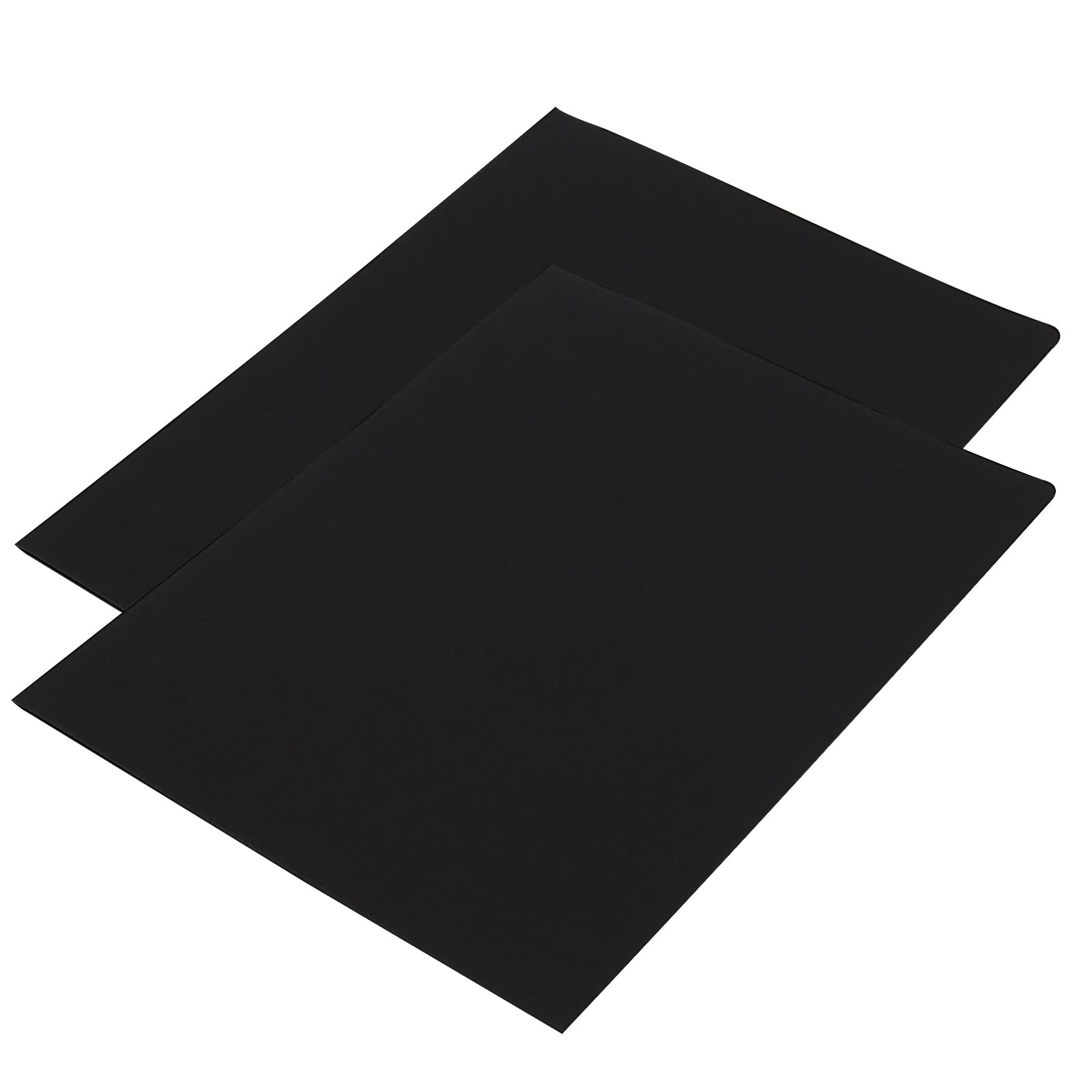 OUYAT 20 Pcs A5 Kraft Paper File Folder, Square Cut Two-Pocket