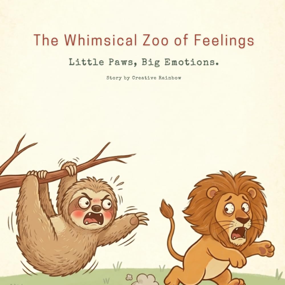 The Whimsical Zoo of Feelings: Little Paws, Big Emotions.