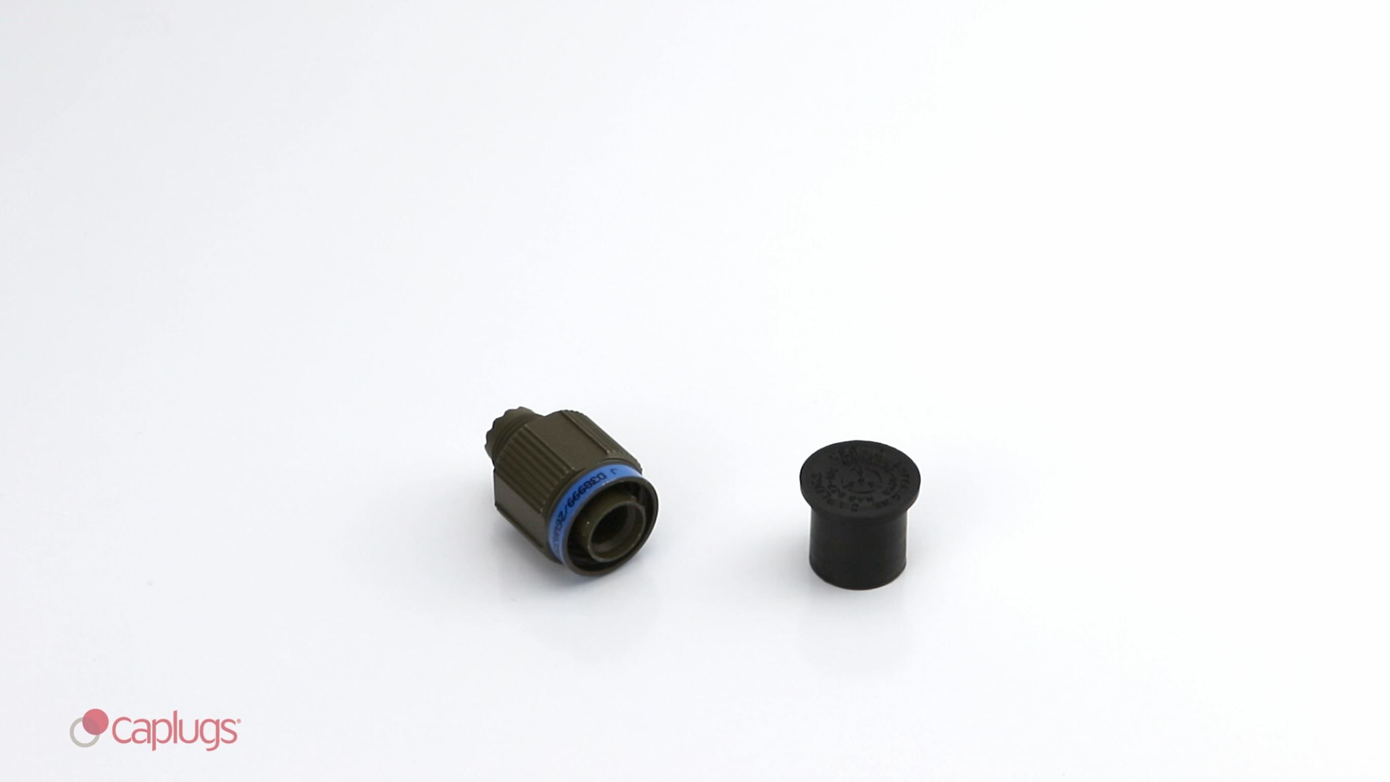 Image of Caplugs CEP-24 CEP Series - Plastic Conductive Plug for Threaded Non-Threaded Connectors, 40 Pack, Black EVA, Nominal Thread Size 1-1 /2-18 inch, Mechanical Protection, Electrical Shields, Low Resistance