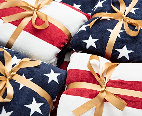 Patriotic Flag Blanket