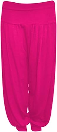 New Childrens Girls Harem Ali Baba Baggy Pants Trousers Ages 7-8, 9-10, 11-12 & 13
