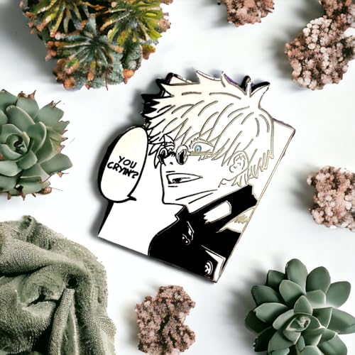 Image of GOJO Cat Backpack Pin - Gojo Sensei, Itadori, Megumi & Sukuna Pins