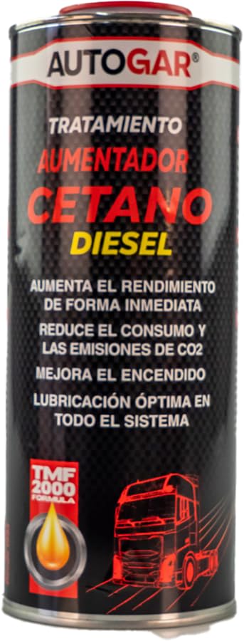 Aumentador cetano Diesel 1L ideal para viajes largos en carretera
