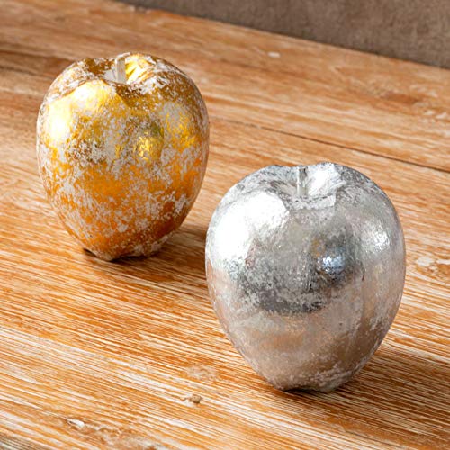 Amazon.co.jp: オブジェ ウッド 木製 木彫り 天然木 アップル りんご