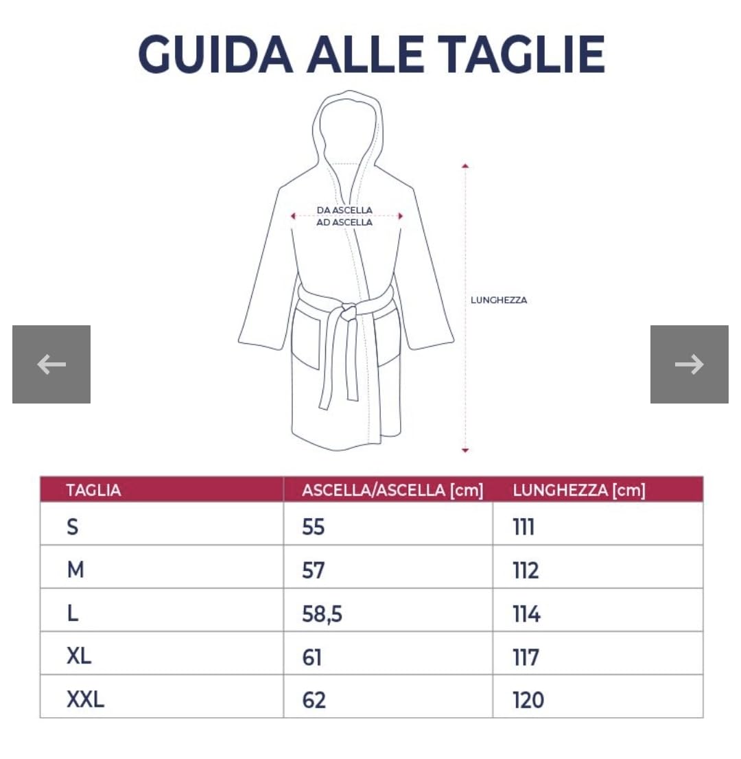 Coppia Accappatoi personalizzati con nome ricamato. Accappatoi in spugna 100% cotone, morbidi, super assorbenti