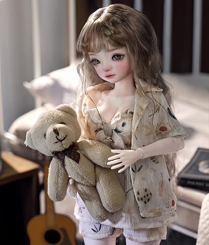 Poupée BJD 1/6 résine AMITD figurine stable articulée sans problème de posture - 3