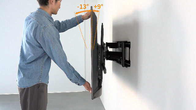 Amazon | サンワダイレクト テレビ壁掛け金具 55～100インチ対応 角度
