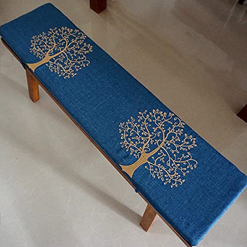 Matelas imperméable pour banc de jardin 150 cm coussin de balançoire motif J