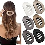 Trendiger Stil & Farben:Die bequemen, gebogenen Haarspangen bestechen durch ihr innovatives, rundes Design und sind in stylischen Farben erhältlich. Die modischen Haarspangen passen perfekt zu all Ihren trendigen Outfits.