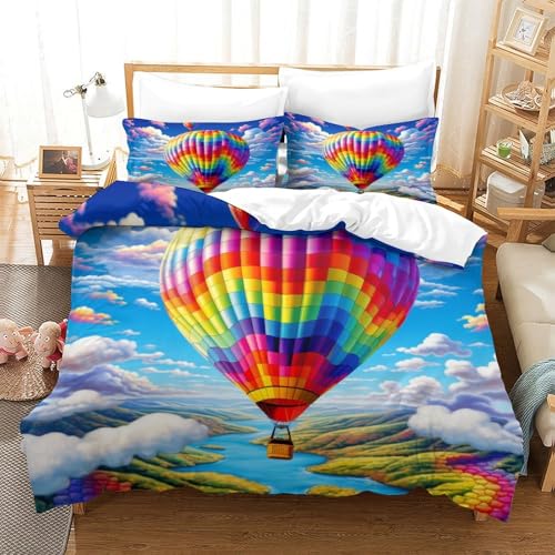 Housse de couette 3D Tour Eiffel science-fiction lit double 200x200