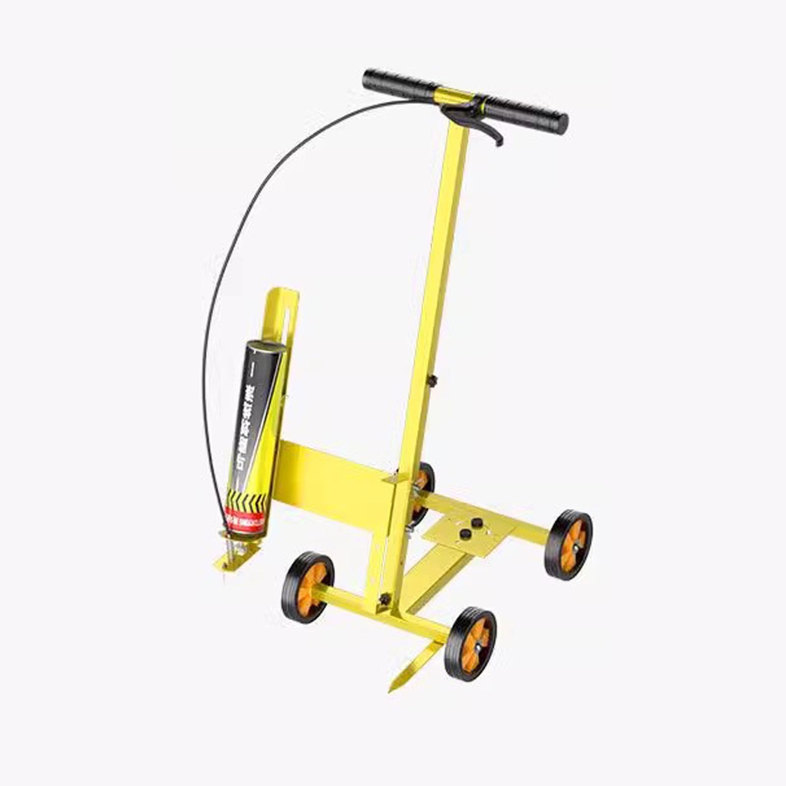 GLETSF Manual Road Line Marker - Versatile Applicator for School, Sports, and Industrial Surface Marking,
