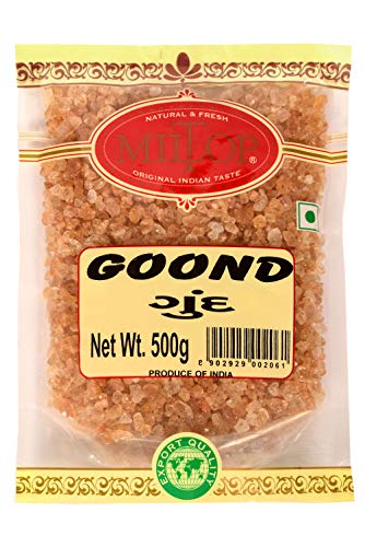 Image of Miltop 100% Pure Natural Goond /Gaund Babul Edible, 500g