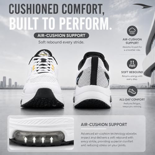 Image of ASIAN Titan-16 Men's Running Shoes | Lightweight Knit Mesh Upper | Breathable Airflow Design | EVA Grip Sole Comfortable Daily Use