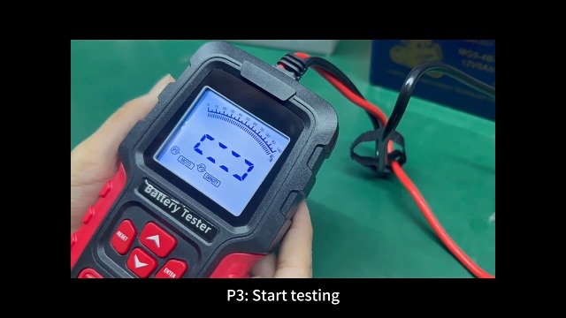 Tester Batteria Digitale Behogan 12V/24V, 100-2000 CCA, 3-200 Ah, Per Auto, Moto, Camion E Barca, Con Display LCD E Protezione Inversione Polarità