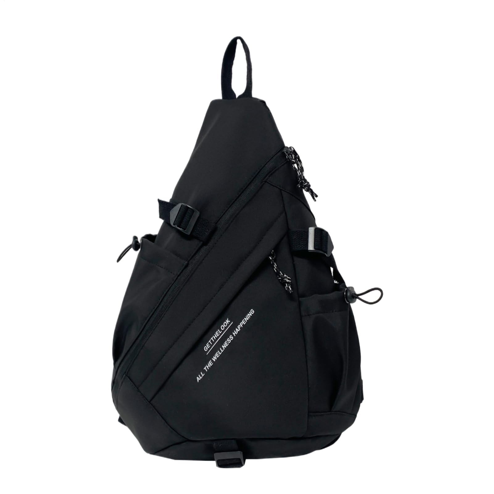 Sling Bag for Women, Casual Pack for Students, Stylish Sports Chest, Trendy Everyday Companion, Large Capacity Sling Daypack for Camping Hiking Fitness Use 14.17x5.51x18.9in