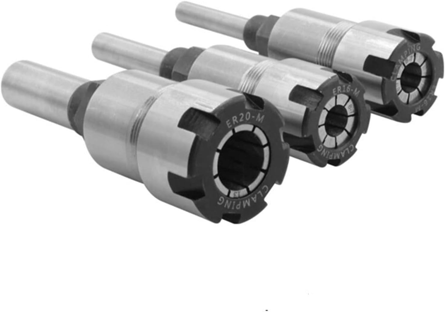 Collets Router Collet Extension Chuck Rod Engraving Machine Extension Rod with Spring Collet Set for CNC Milling Lathe Tool (Size : Type-B) ()