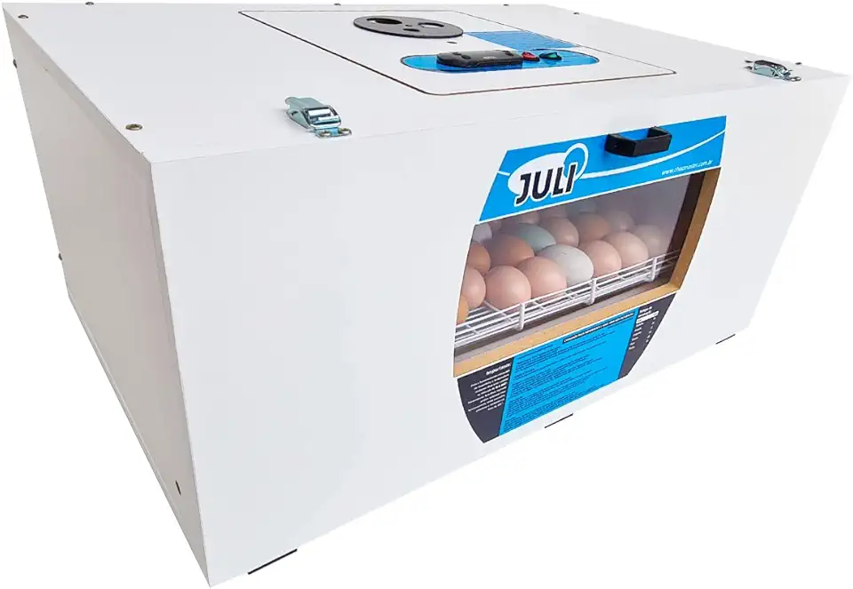 Chocadeira Automática digital Juli 120 Com Ovoscópio (220 V)