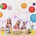16 Pieces Decorative Multicolor Party Chinese Paper Lanterns - 4”, 6”, 8” and 10 “ Easy to Assemble Outdoor Party Lantern Set - Home & Outdoor Decor