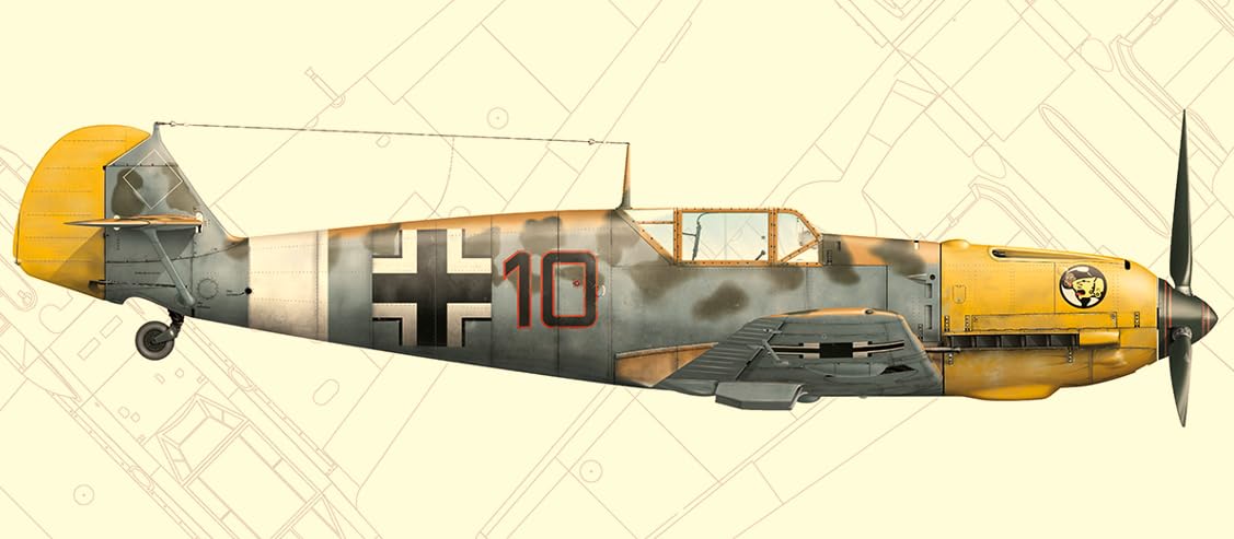 32006 Messerschmitt Bf 109 E-7 Trop 1:32 Flugzeug Kunststoff Modellbausatz