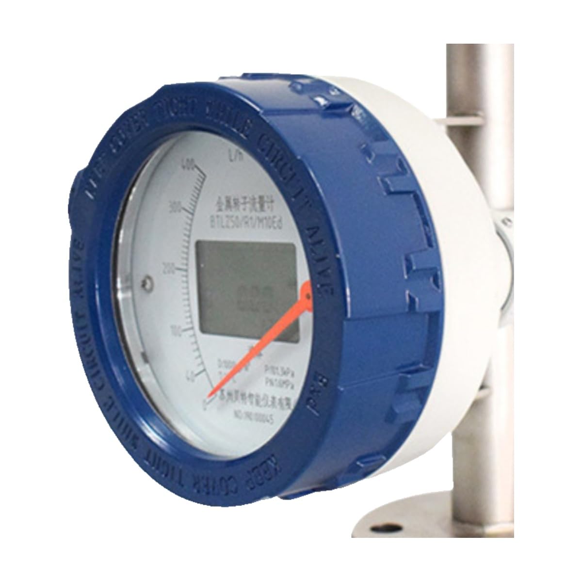 Medidor de flujo flotador tubo metal, rotor, monitoreo líquido, gas y agua con medición precisión transmisión remota(HART Protocol)