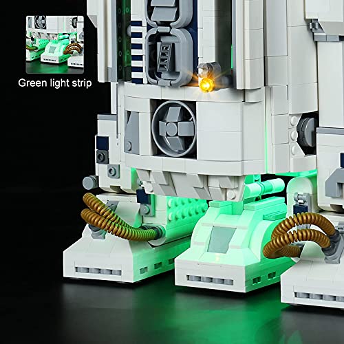KCGNBQING Lichtsatz für Bausteine Modell, LED-Lichtkit, das mit Lego 75308 kompatibel ist, Nicht Enthalten das Modell… – Bild 7