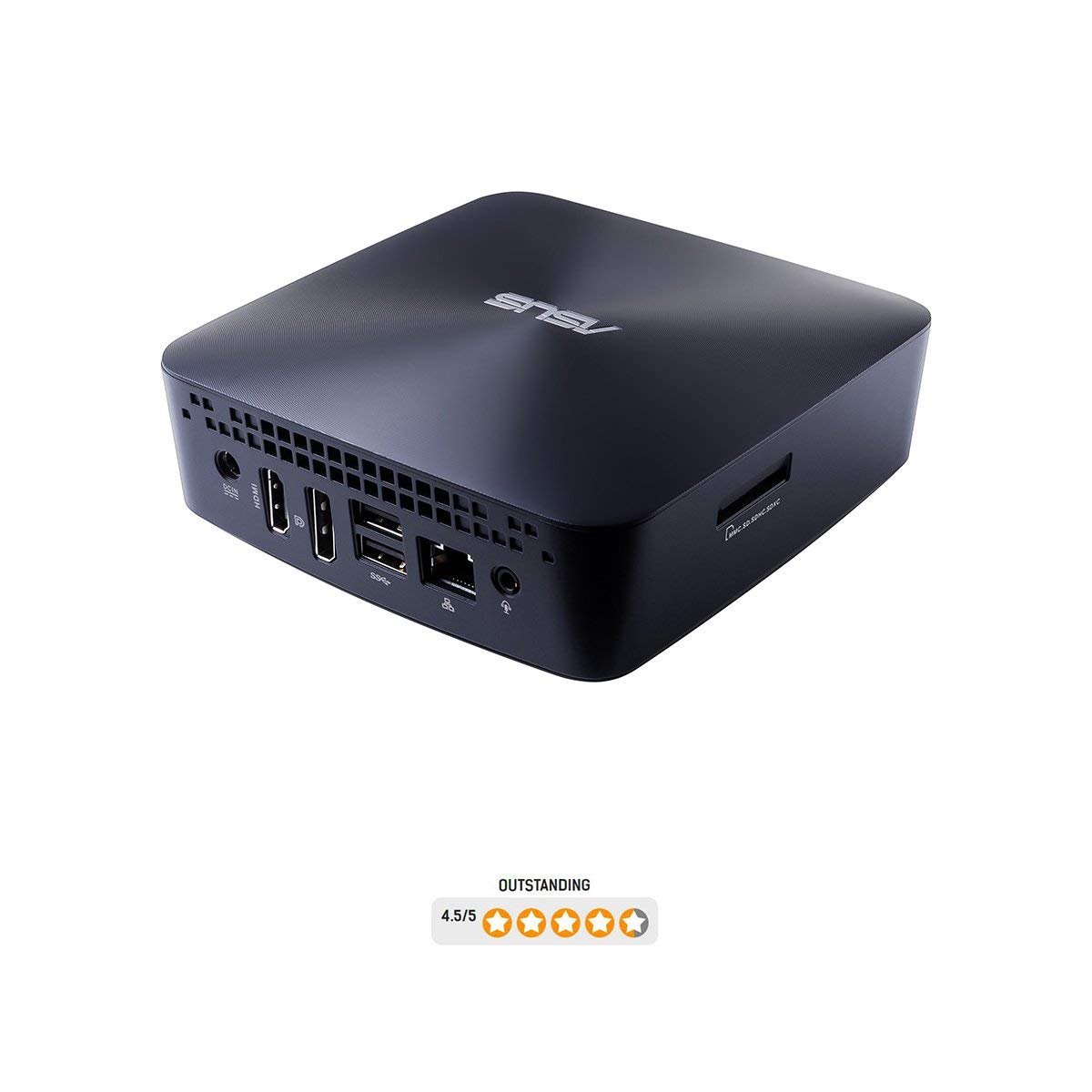 ASUS VivoMini UN65U-BM106M Barebone Mini-PC - i5-7200U / 1x M.2