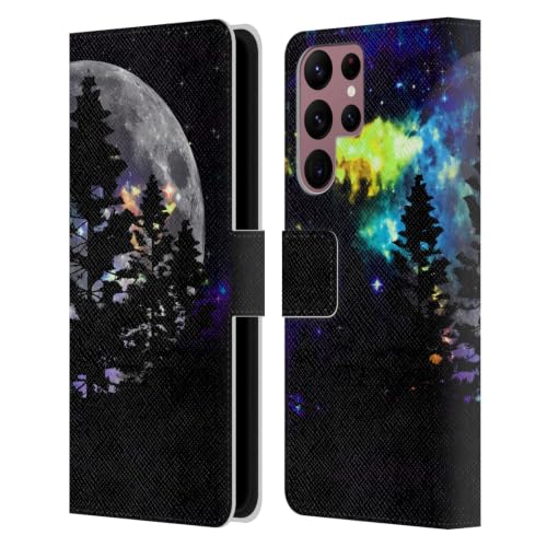 Carcasa Samsung Galaxy S22 Ultra 5G Haroulita Soñadores de la Noche funda cuero libro