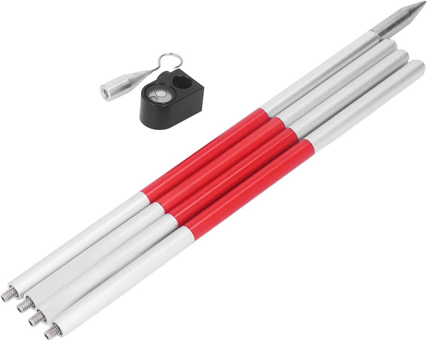 アルミニウム合金プリズムポール 4つのセクション付き ユニバーサル 1/4インチスレッド トータルステーションの測量やトンネルや地下 プリズムポール付き  杭ナビレンタル開始します。 - 有限会社湘南通商 │ 測量機専門店（レンタル・点検調整・修理・販売）