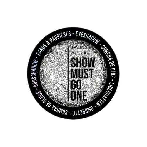 Fashion Make Up - Ombre à paupières Show Must Go One N°06 Silver Stone