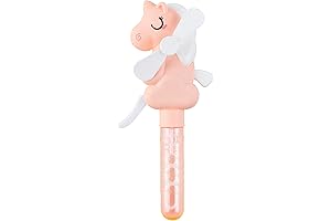 Mud Pie Children's Unicorn Bubble Wand Fan