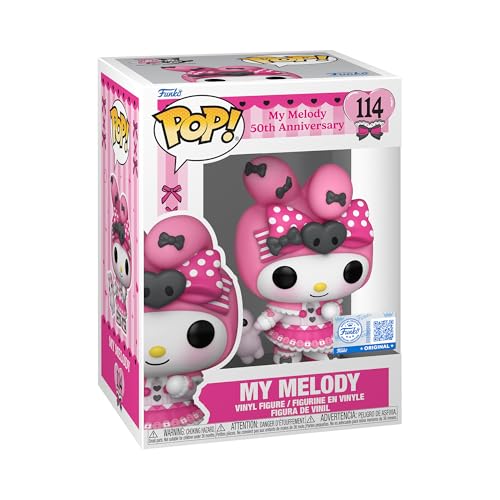 Funko Pop! Sanrio: Hello Kitty - (Kuromi + 20th) - My Melody - (S Pieces) - Figura de Vinilo Coleccionable - Idea de Regalo - Mercancia Oficial - Juguetes para Niños y Adultos - Anime Fans