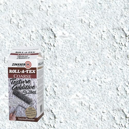 Zinsser 22234 Roll-A-Tex Coarse Texture Additive, 1 Pound | Paint Additives, Texture Additives, Wall Textures, Crack Fillers, Solid, 1 lb, Permanently fills and covers cracks and flaws - image 4