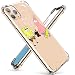 Produktbild Xiaoyuer Hülle für iPhone 11 Niedlich Lustige Karikatur TPUhülle für Mädchen Jungen Teenager, Spongebo Design, Schwarz Zahnloses Mode Spaß Silikonhüllen Haut für iPhone 11 6.1"