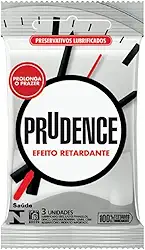 Preservativo Prudence Efeito Retardante, 3 Unidades