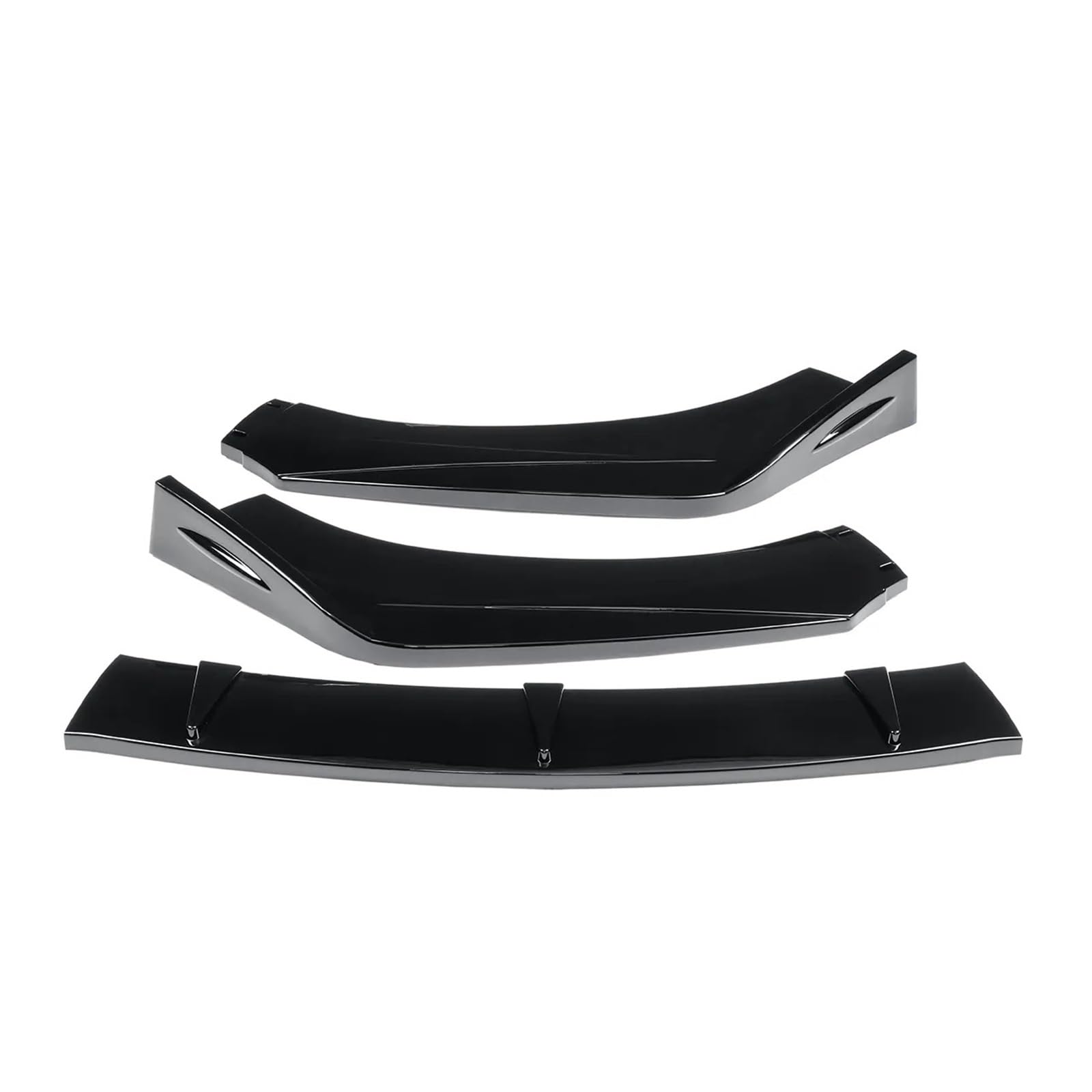 Zderzak przedni samochodu kompatybilny z Audi A6 C6 C5 Q7 A4 B5 Q5 A5 A7 A3 8P,3x Lip Body Kits Spoiler Lip Dyfuzor Deflektor Lip Protector Cover