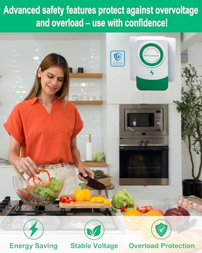 Stopwatt Energy Saving Device, Power Saver Pro X, Electricity Saving Box, Stop Watt Energy Saving Device, Genius Energy Savers Plug in, US Plug in 90V-250V - Image 6