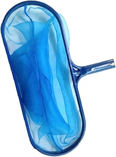 DOITOOL Escumadeira de folhas para piscina rede de limpeza de piscina azul suprimentos de limpeza de piscina coador de folhas para piscina piscina rede de piscina redes de piscina para limpeza