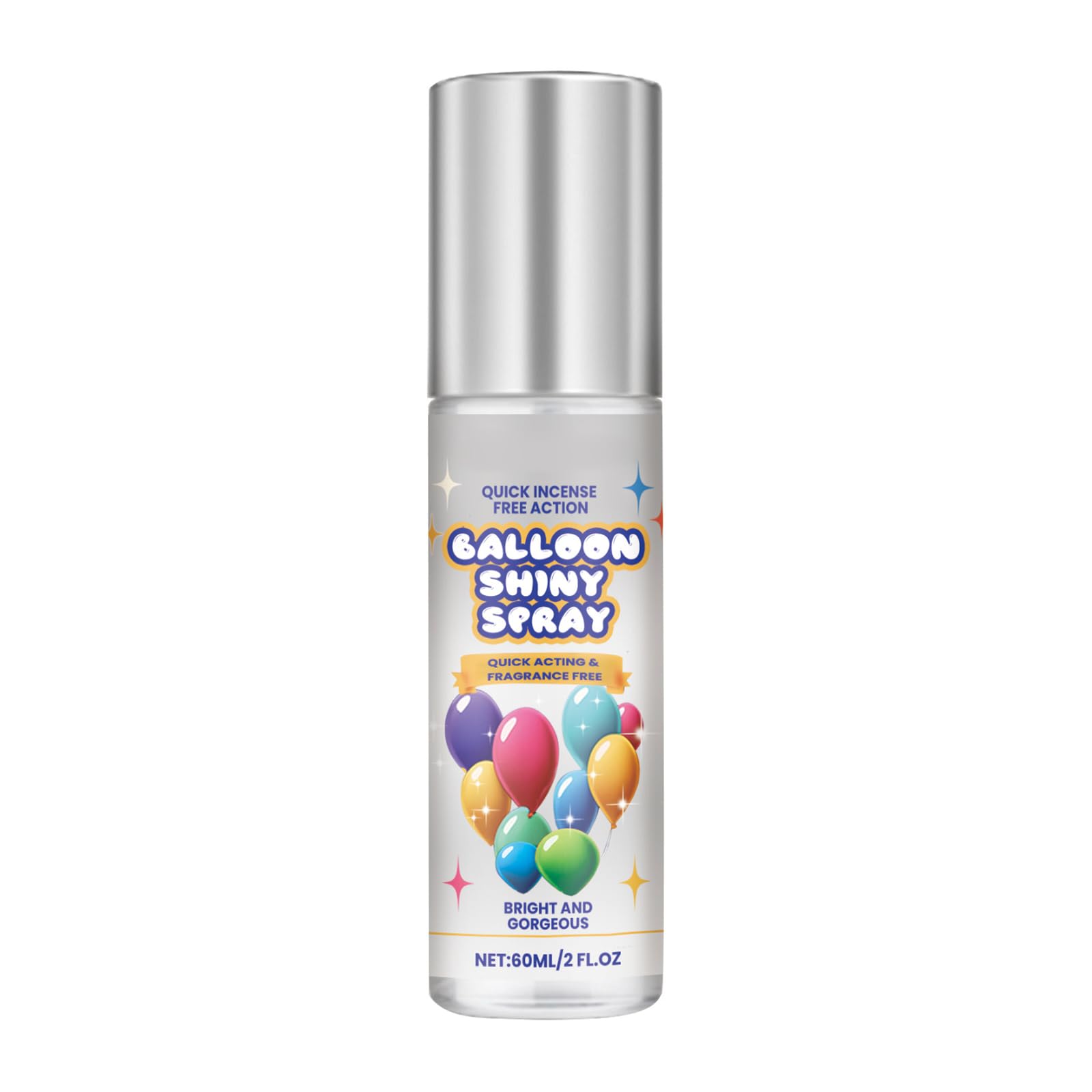 Kalttoy Shimmering Night Effect Balloon Spray Nighttime Balloon Spray 60ml Brightener for Memorable Celebration Celebration Supplies