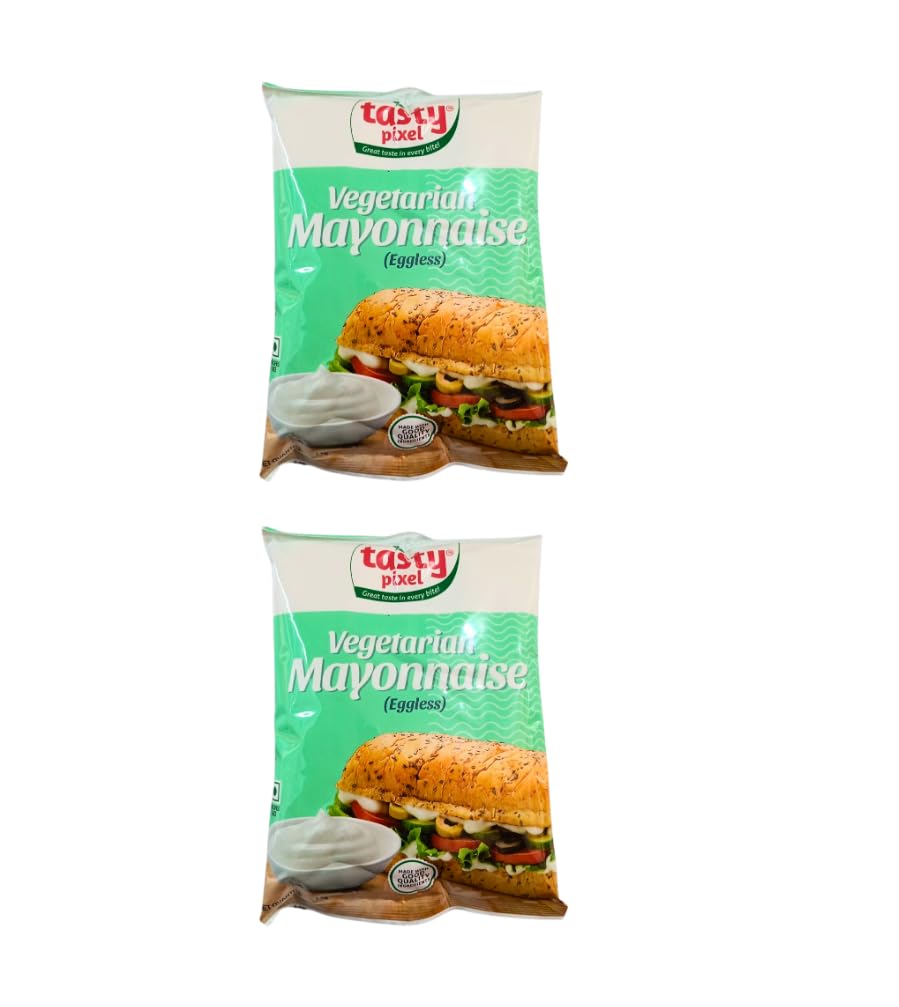 Tasty Pixel Vegetarian Mayonnaise | Great Taste in Every Bite