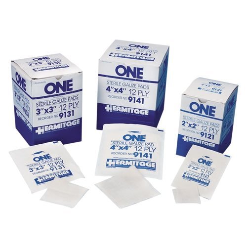 DKL1412 - Dukal Sterile Gauze Pad, 4x4, 12 ply