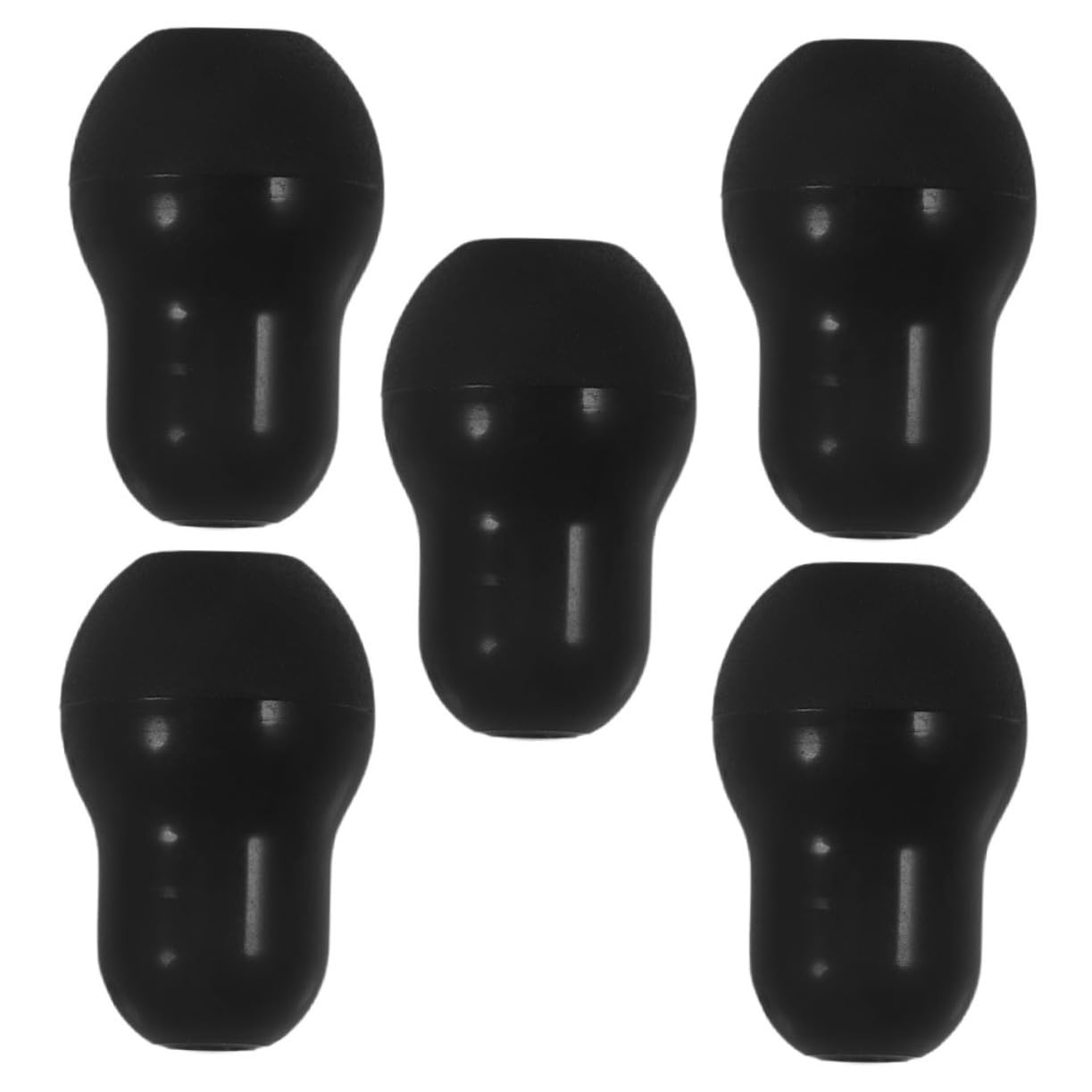5pcs Ear Tips Replacement Silicone Earbuds Tips Comfortable Fit Noise Isolation Stretchable and Earbuds Accessories